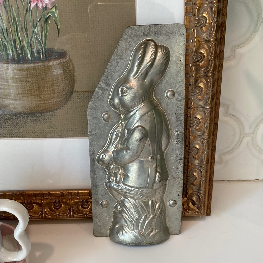 Antique German Chocolate Rabbit Mold